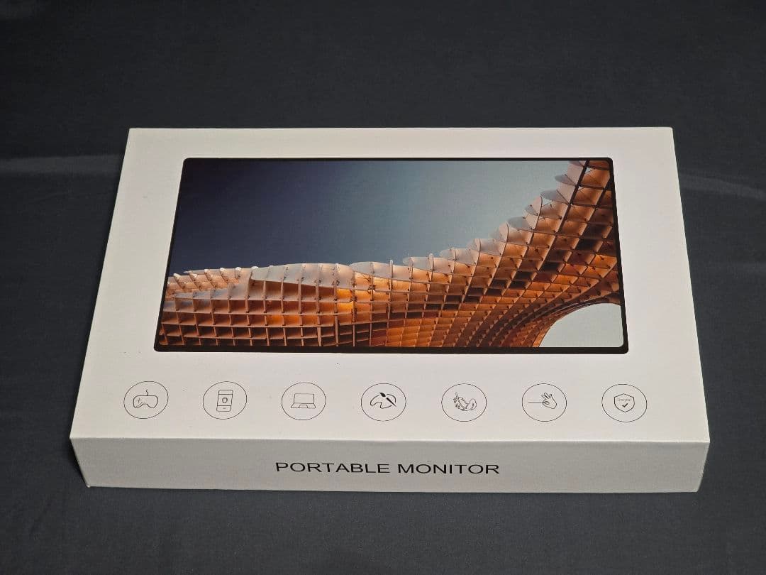 モバイルモニター 15.6インチ IPS液晶パネル軽量 薄型 持ち運び FHD