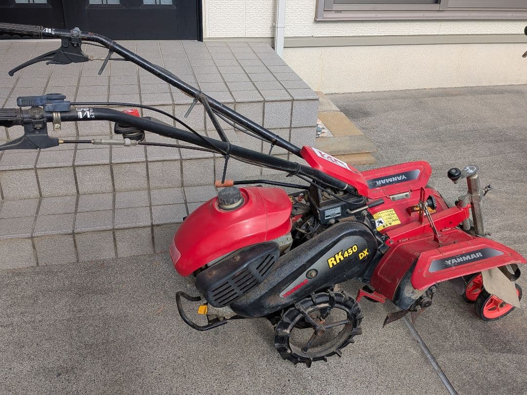 静岡　ヤンマー　管理機　RK450DX 中古品　引き取り限定