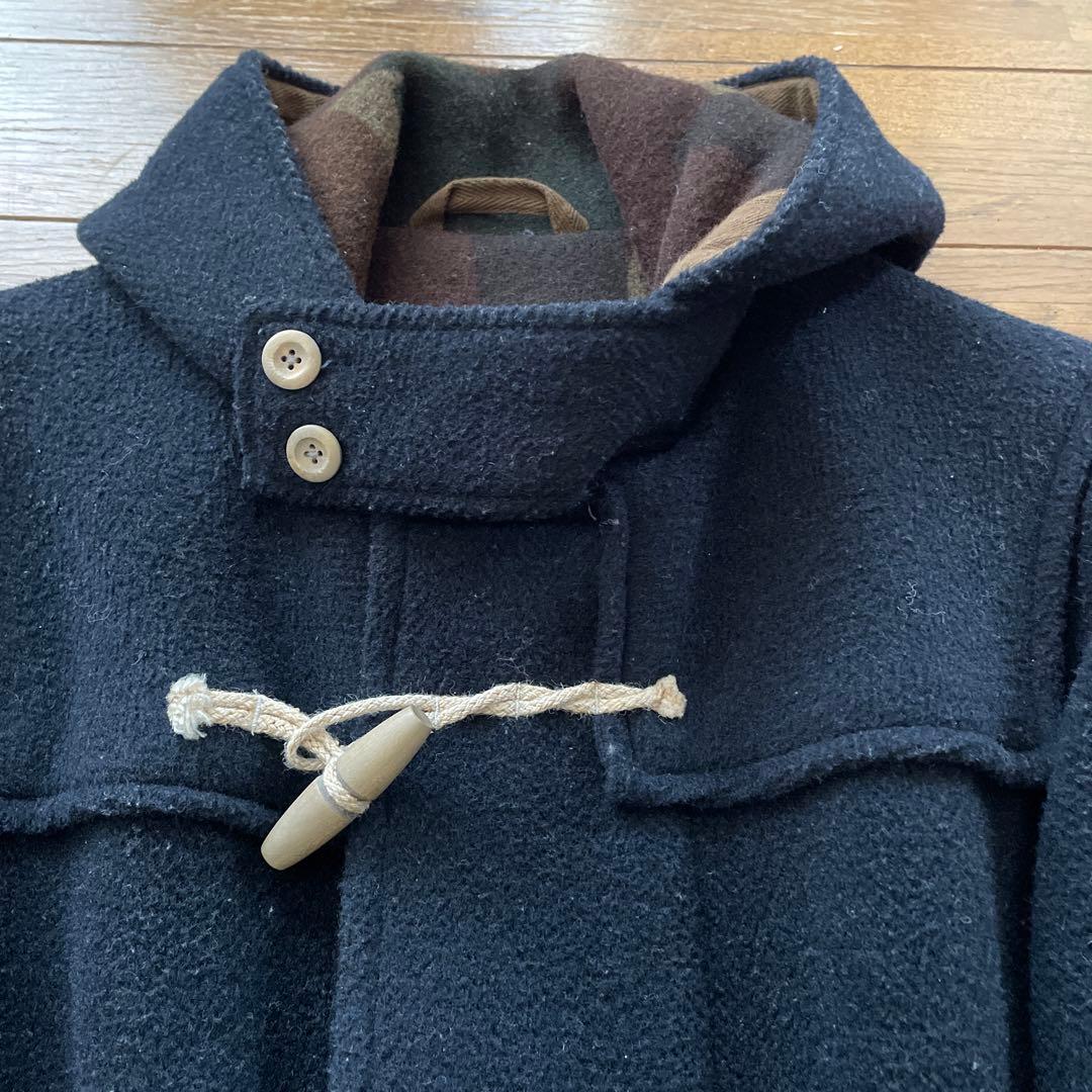 Nigel Cabourn リバーシブルダッフルコート 迷彩×ネイビー 46