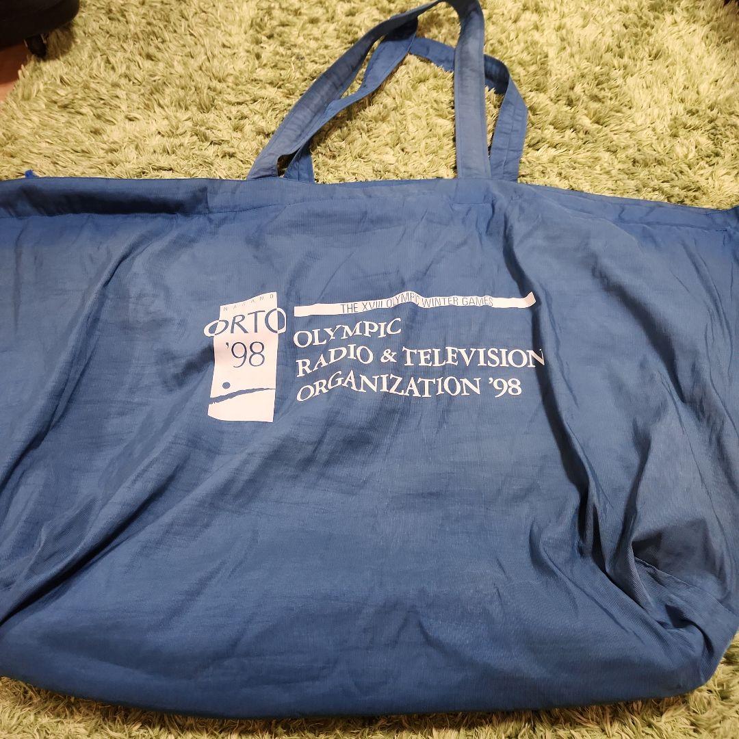 ビンテージ 長野オリンピック スキーウェア 専用袋 小物付き 8点セット 90S