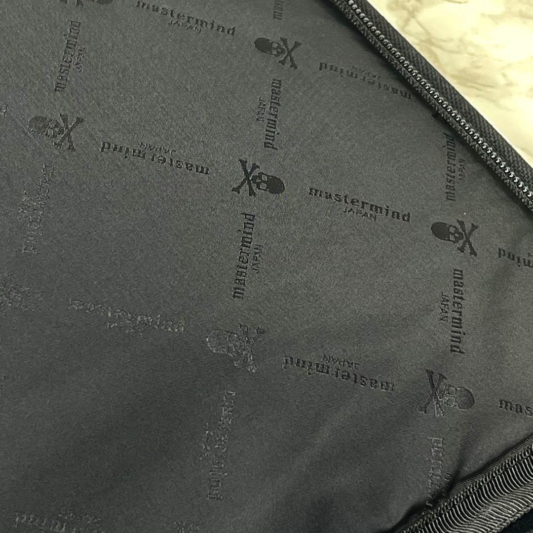 極美品 porter mastermind コラボ タブレットケース スカル刺繍