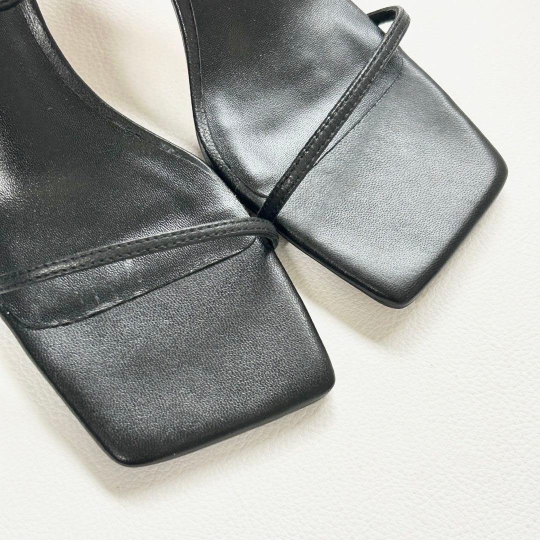 新品✨ドゥーズィエムクラス TONY BIANCO ストラップサンダル 黒 23