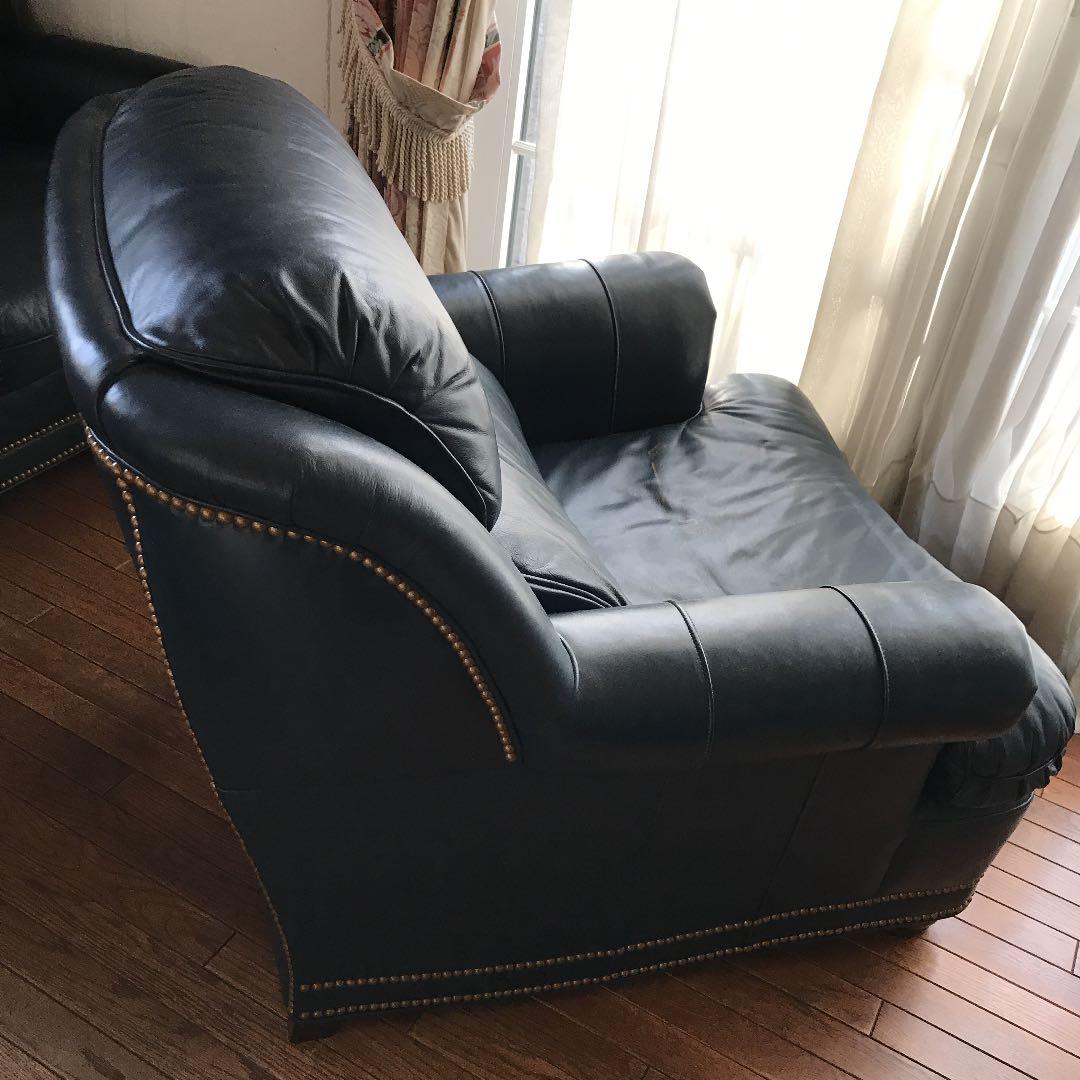 クリントン大統領執務室HANCOOK&MOORE,INC.1人ソファ