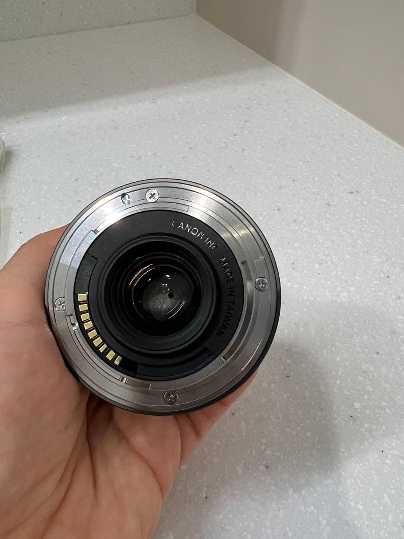 Canon EOS M ホワイト ミラーレスレンズセット55-200mmレンズ付