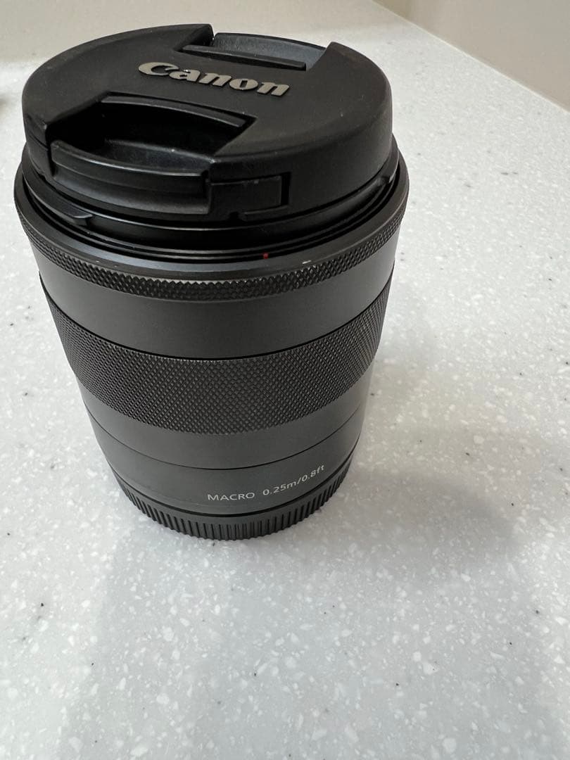 Canon EOS M ホワイト ミラーレスレンズセット55-200mmレンズ付