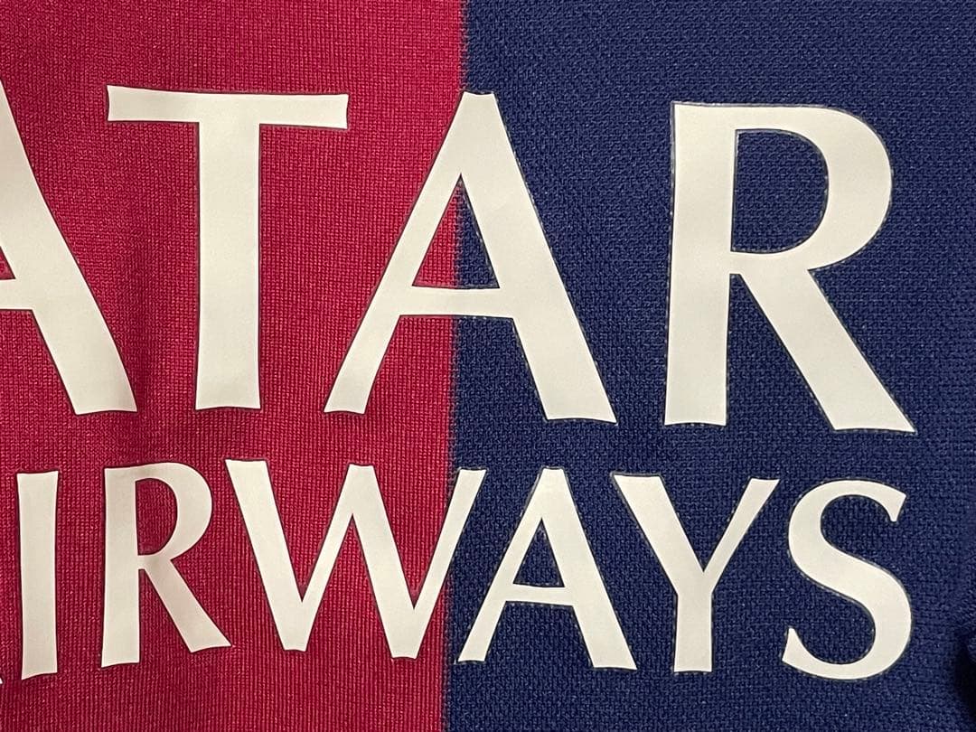 【正規品】バルセロナ　14/15ホームレプリカ　三冠