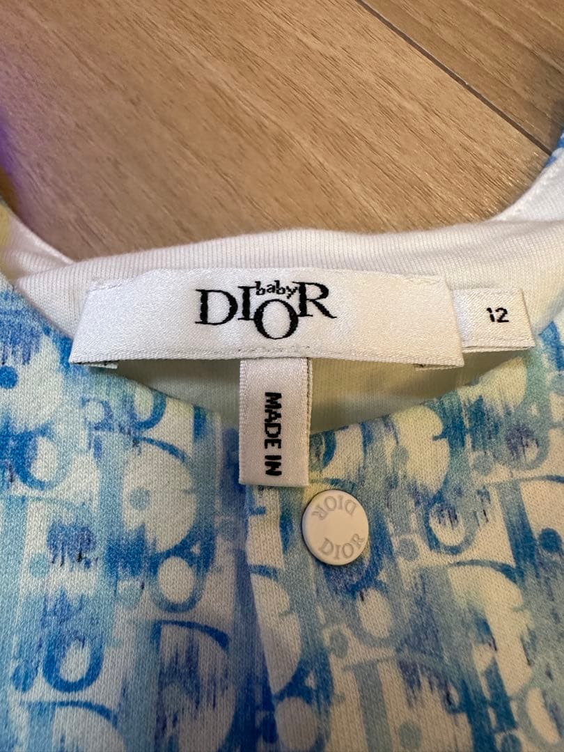 BabyDior ノースリーブロンパース　男の子　12m