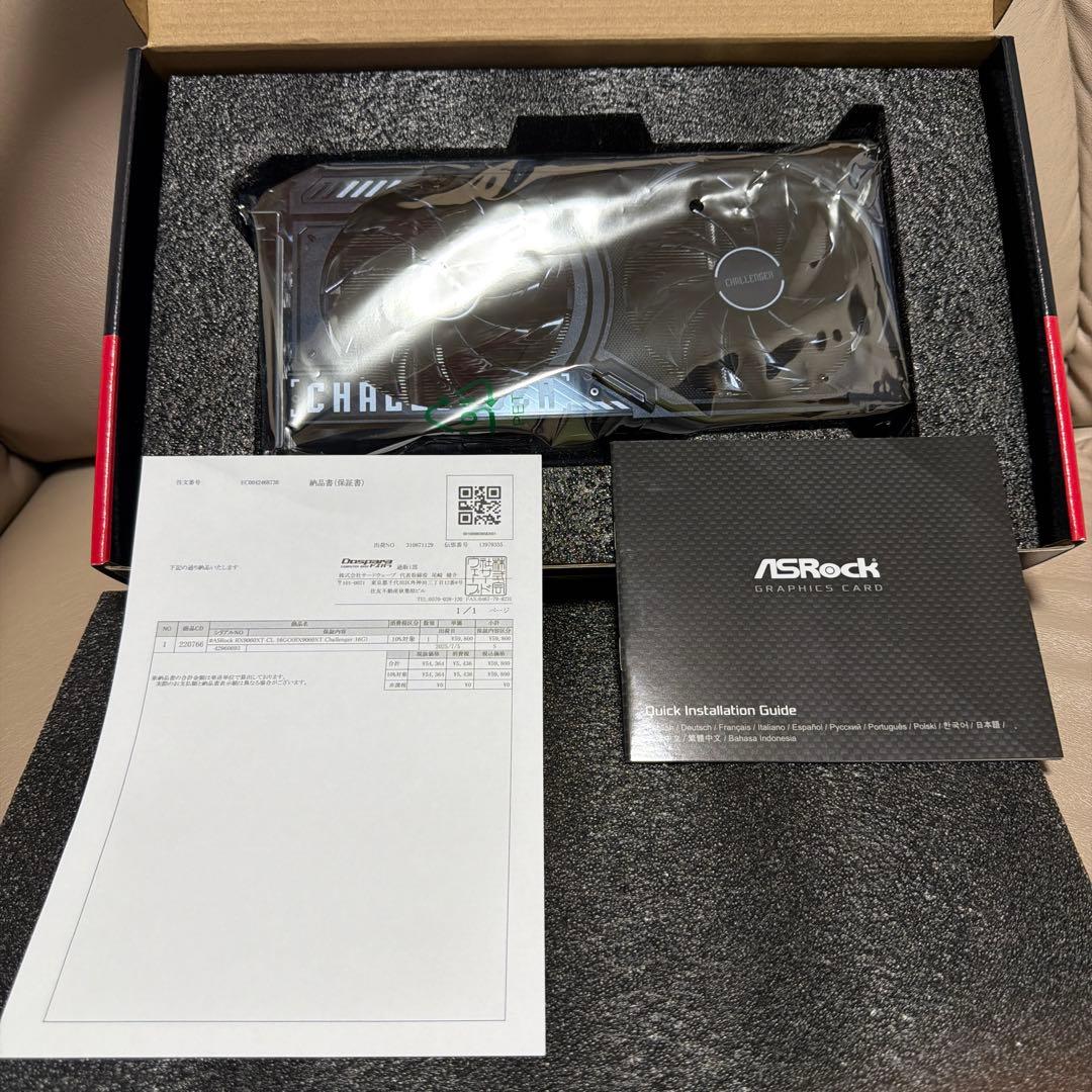 グラフィックボード・グラボ・ビデオカード ASRock Radeon RX 9060 XT 16GB