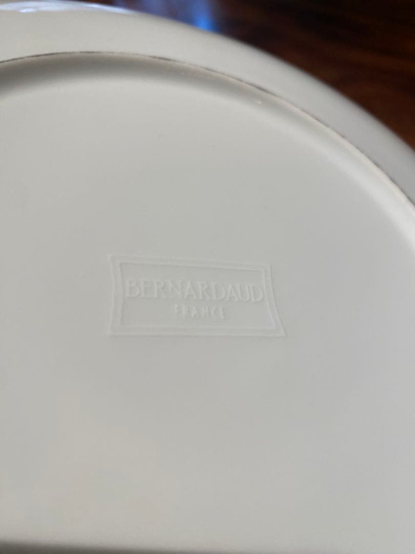 BERNARDAUD Organzaクープディナープレート26cm 6枚セット