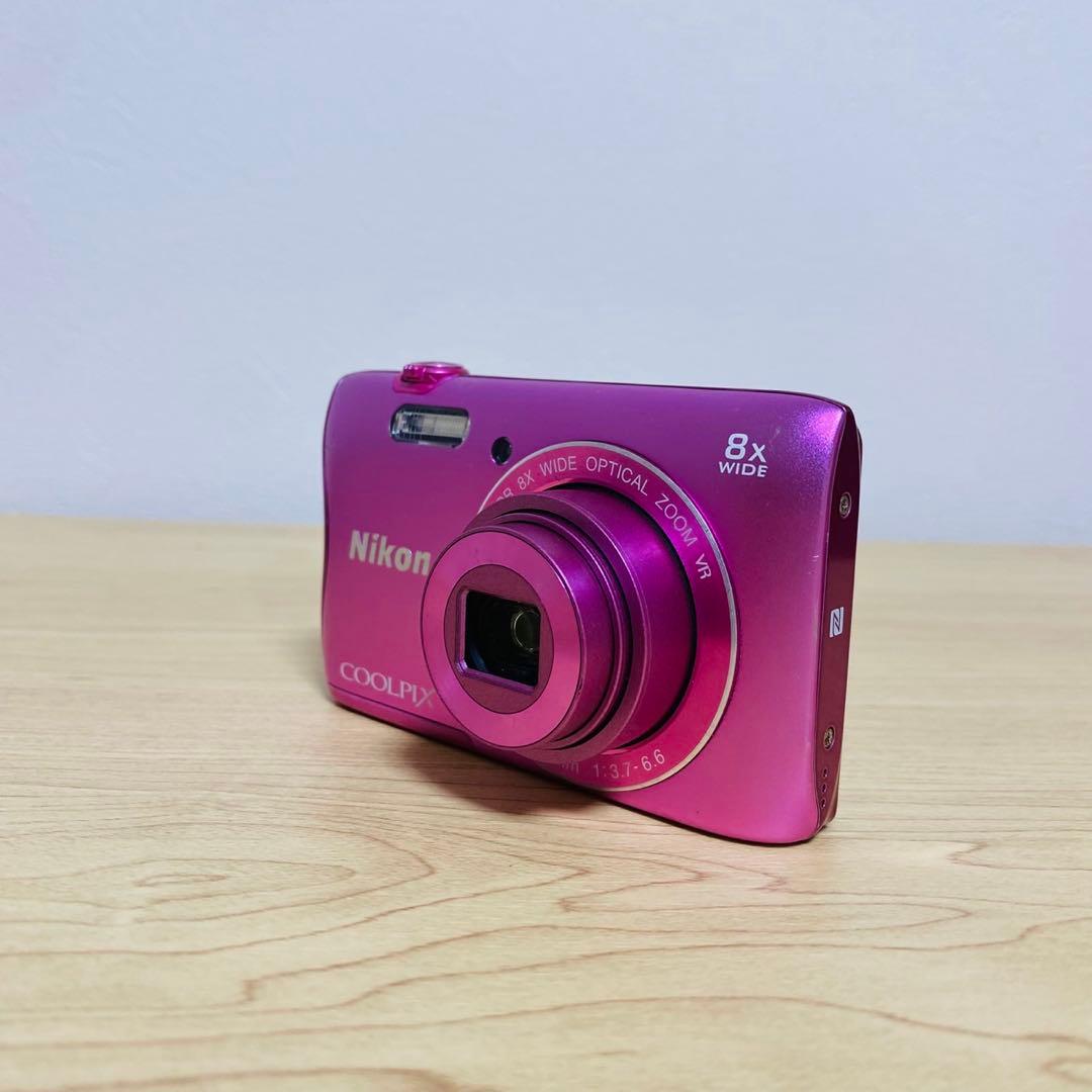 Nikon COOLPIX S3700 クールピクス　ピンク　デジタルカメラ