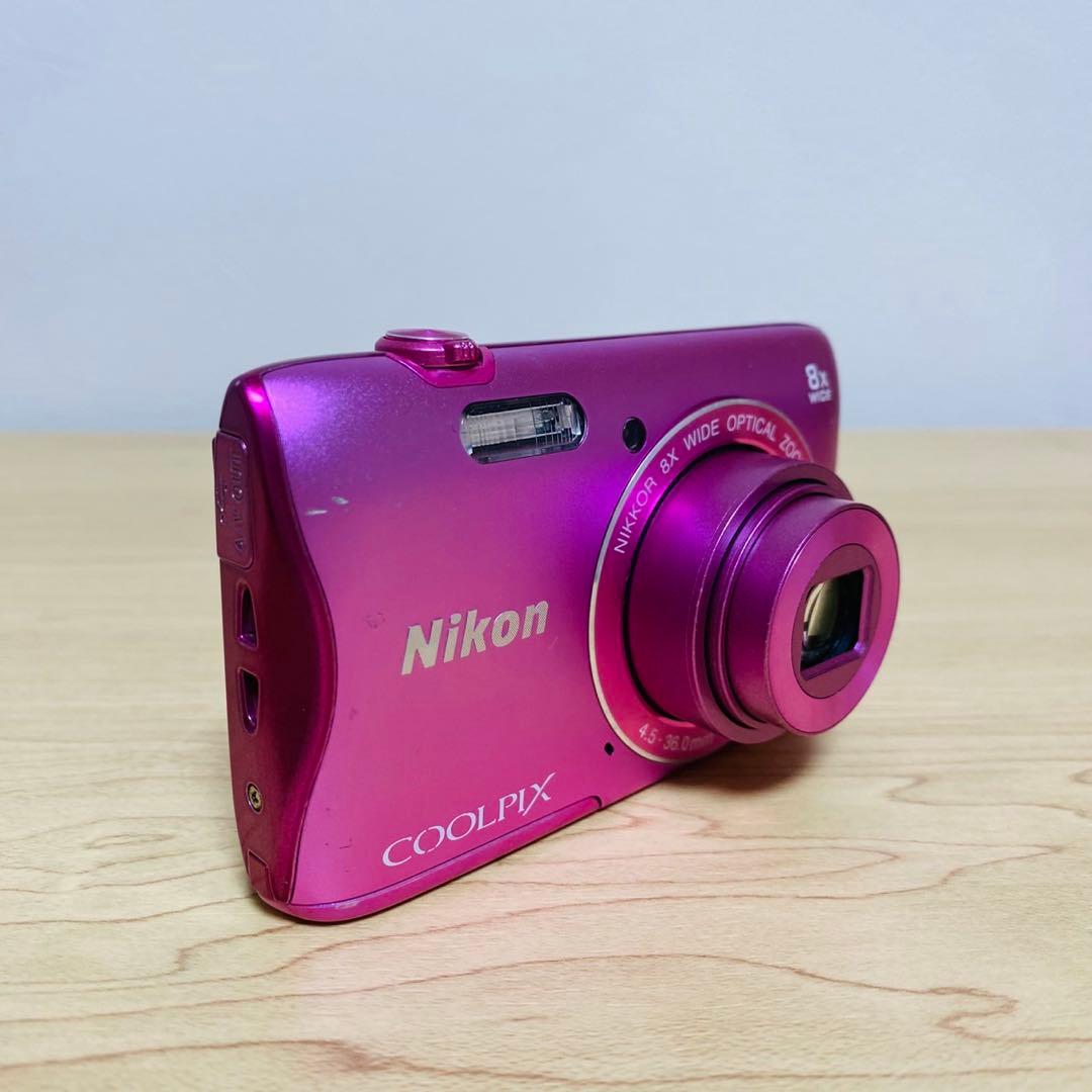 Nikon COOLPIX S3700 クールピクス　ピンク　デジタルカメラ