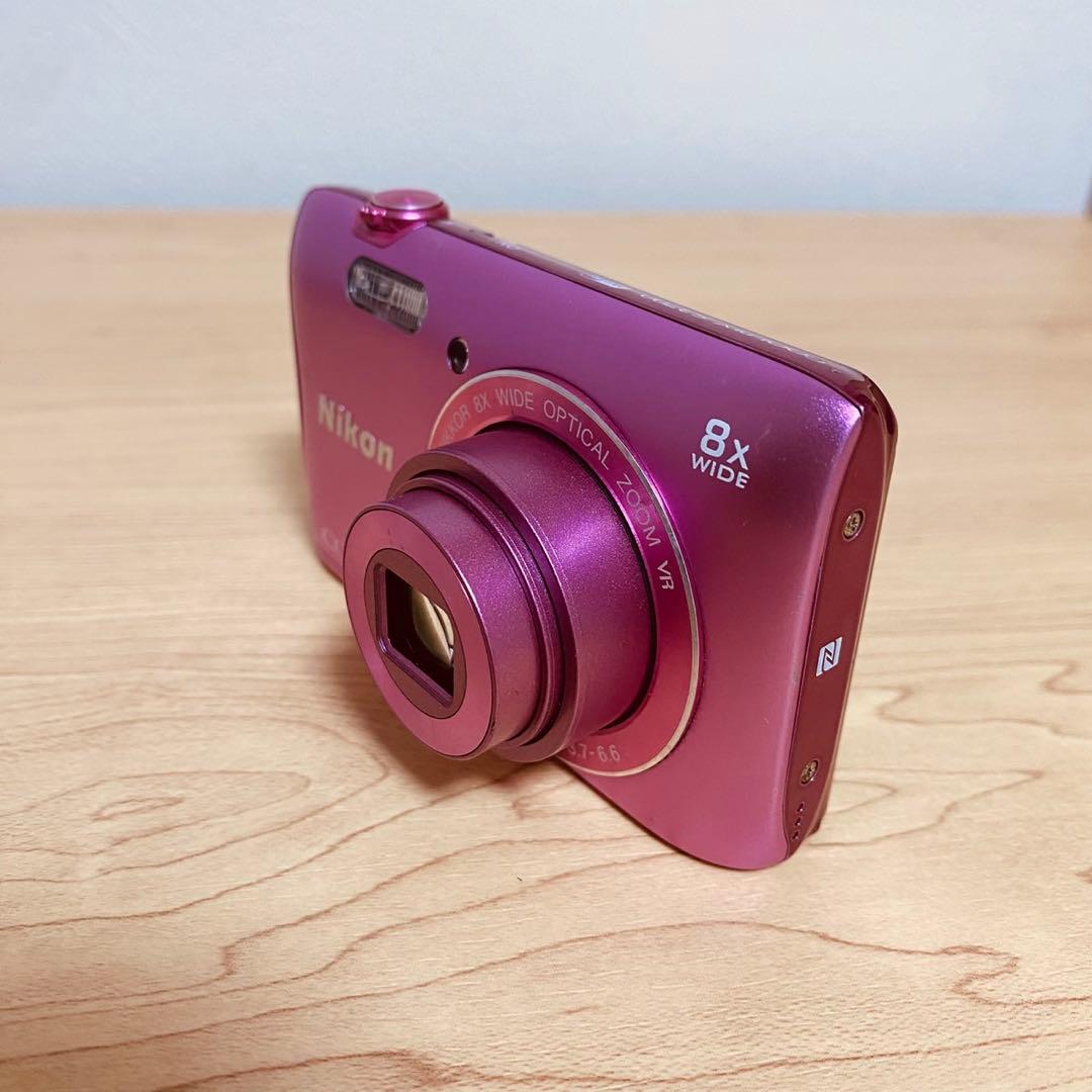 Nikon COOLPIX S3700 クールピクス　ピンク　デジタルカメラ