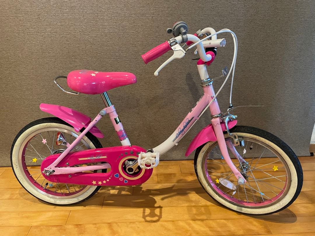 ピンク 幼児用自転車 16インチ