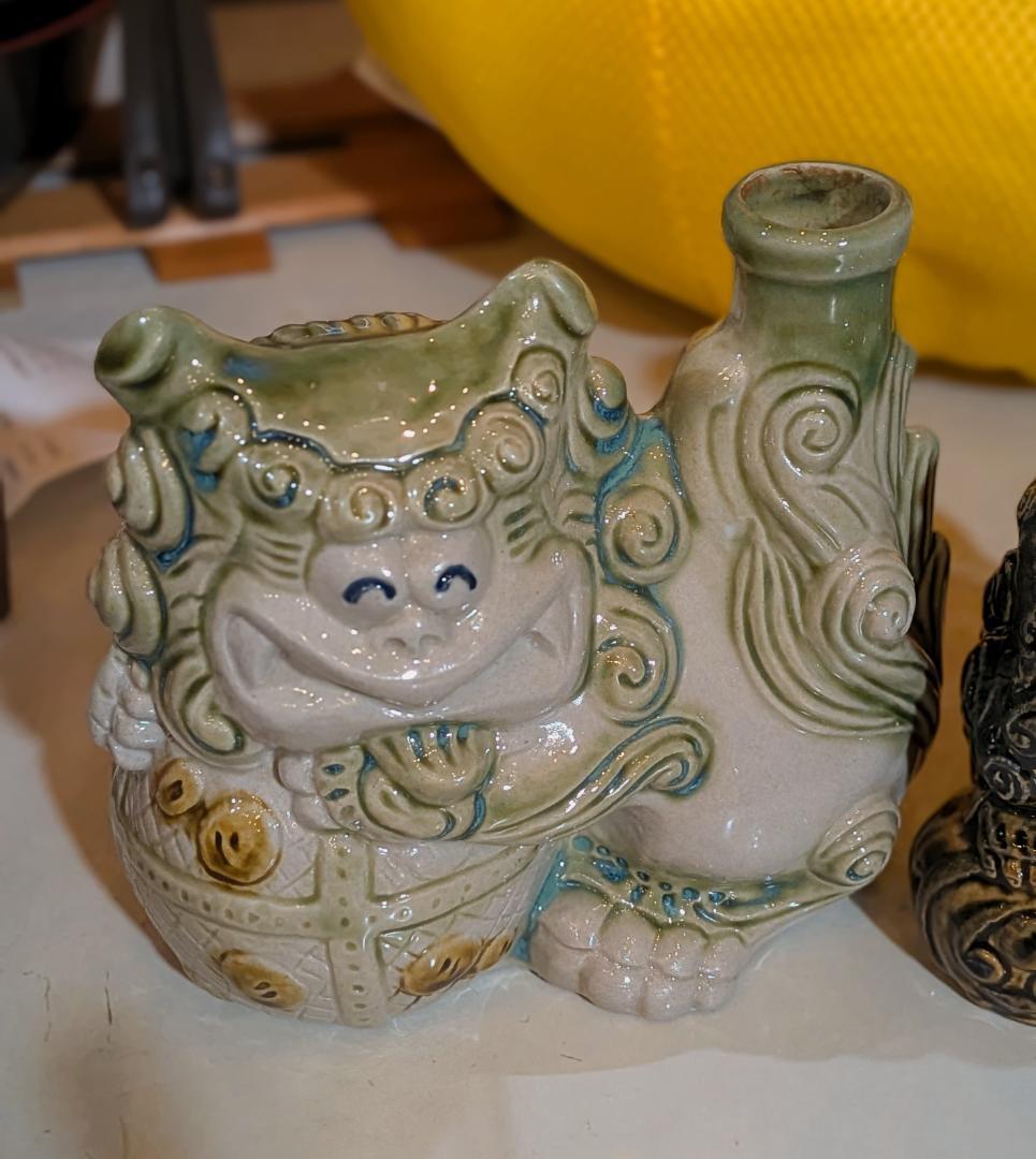 沖縄シーサー灰皿など５点セット