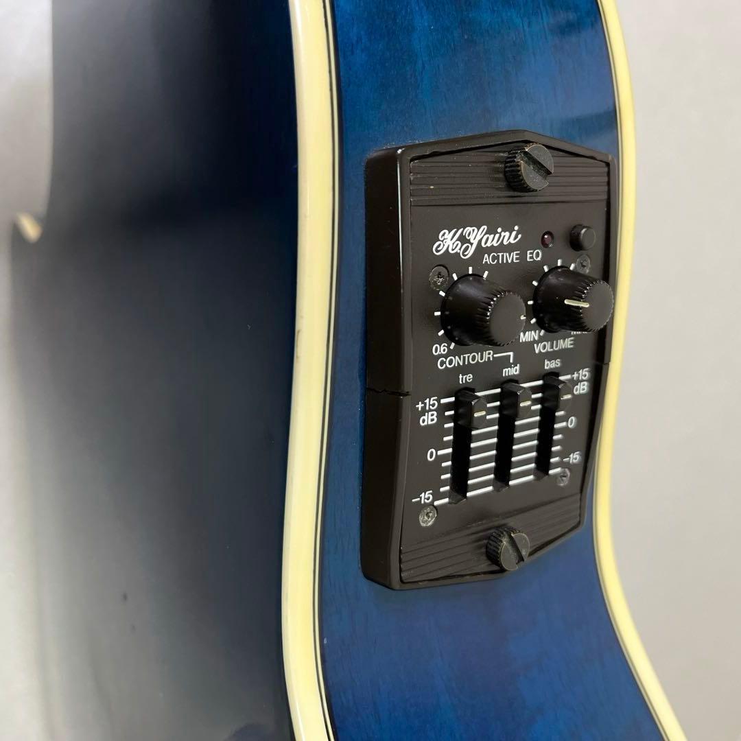 K.Yairi YD87 TB 1995年製 エレアコ オール単板 虎目