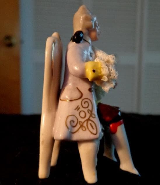 #3943【希少な置き物】アンティーク 初期 マイセン・ドレスデン 1725年製