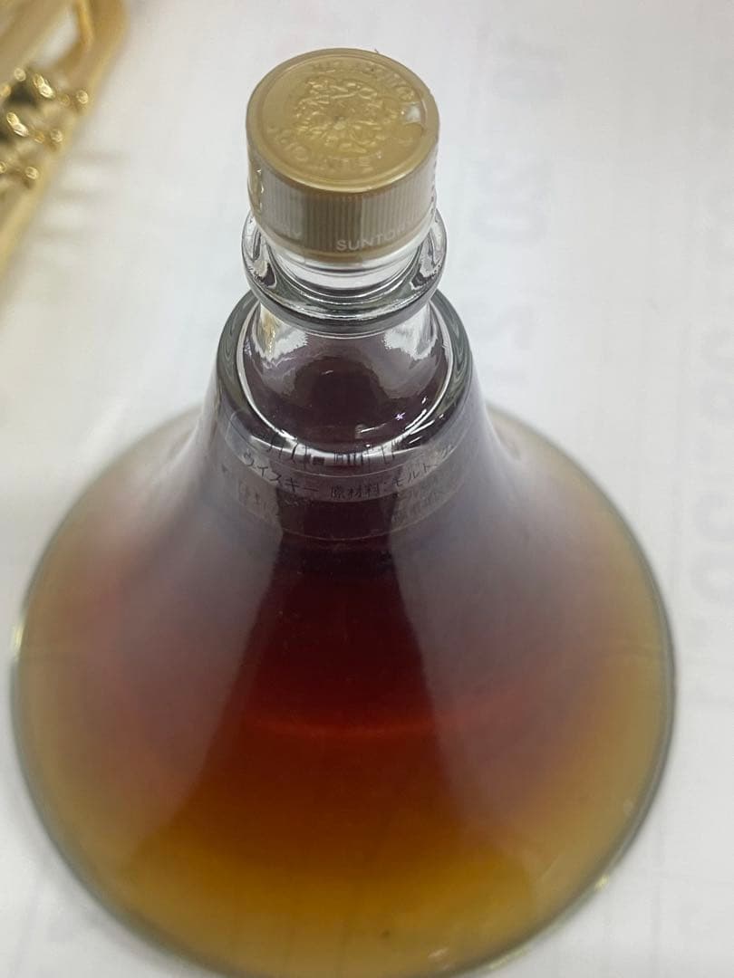 未開栓 サントリー ウイスキー 響 90周年 限定 トランペットボトル　35