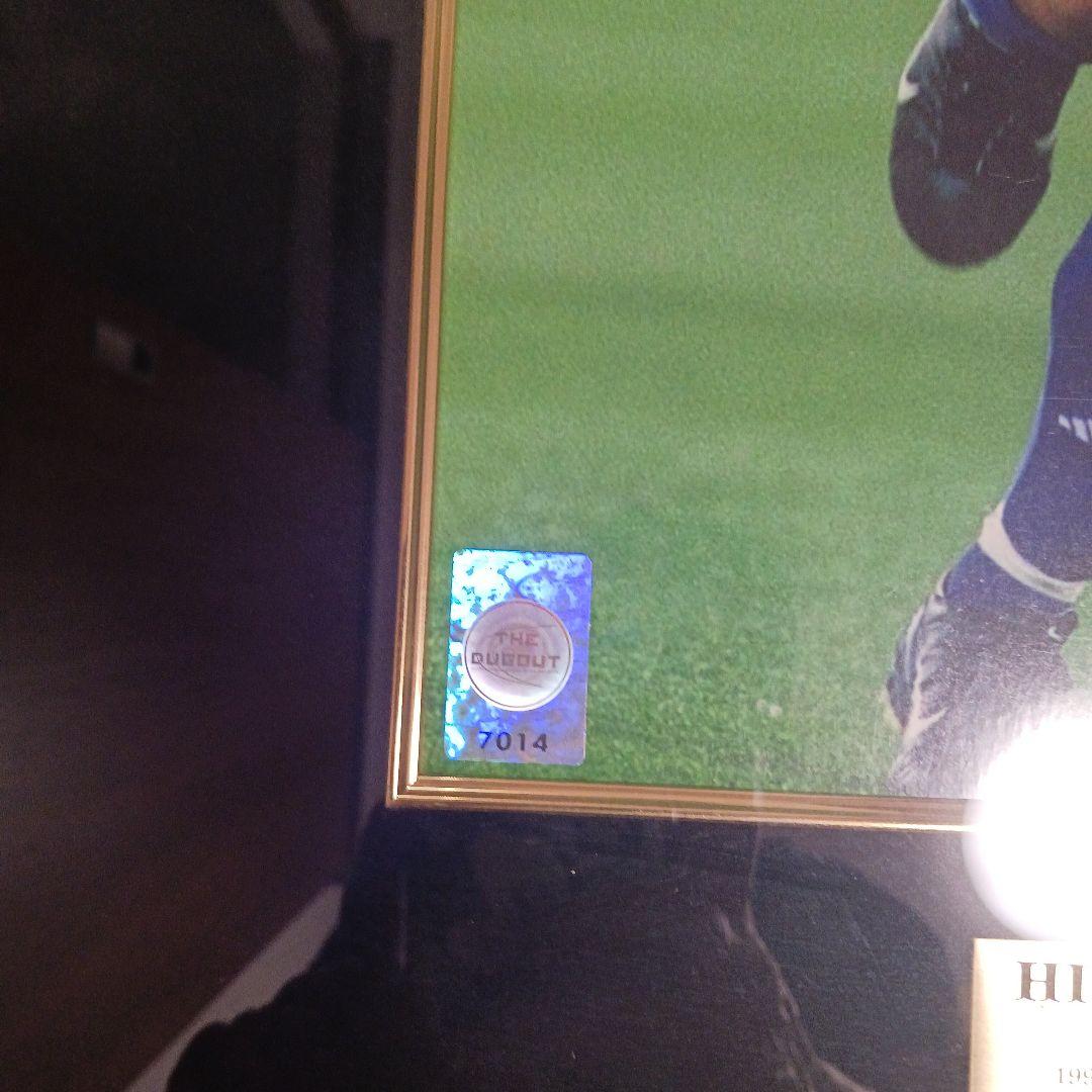 希少　ダグアウト　中田英寿(日本代表)　直筆サイン入りオートグラフ