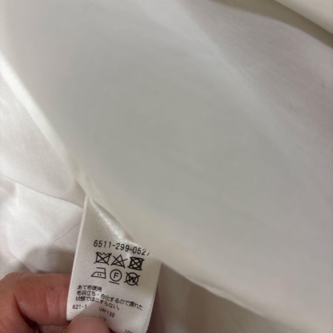 ドゥロワー　FALL2 コットンブザムノーカラーシャツ36