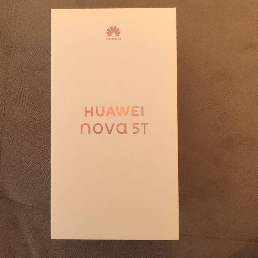 HUAWEI nova 5T 128GB/8GB クラッシュグリーン