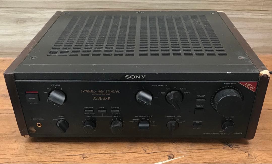 SONY 333ESXⅡ プリメインアンプ　動作良好(F52)
