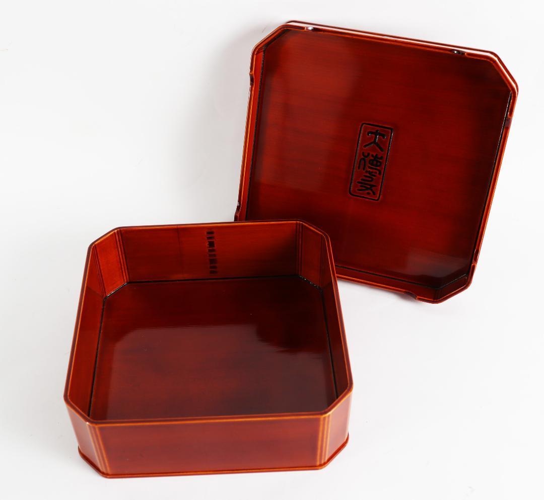 飛騨春慶塗 大徳寺 縁高 重箱 弁当箱 五客 共箱 茶道具
