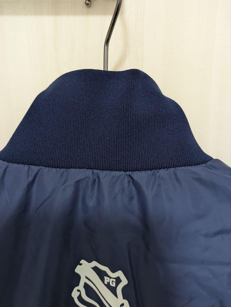 パーリーゲイツ 4WAY　中綿ジャケット　リバーシブル 紺＆黒　サイズ6 　美品