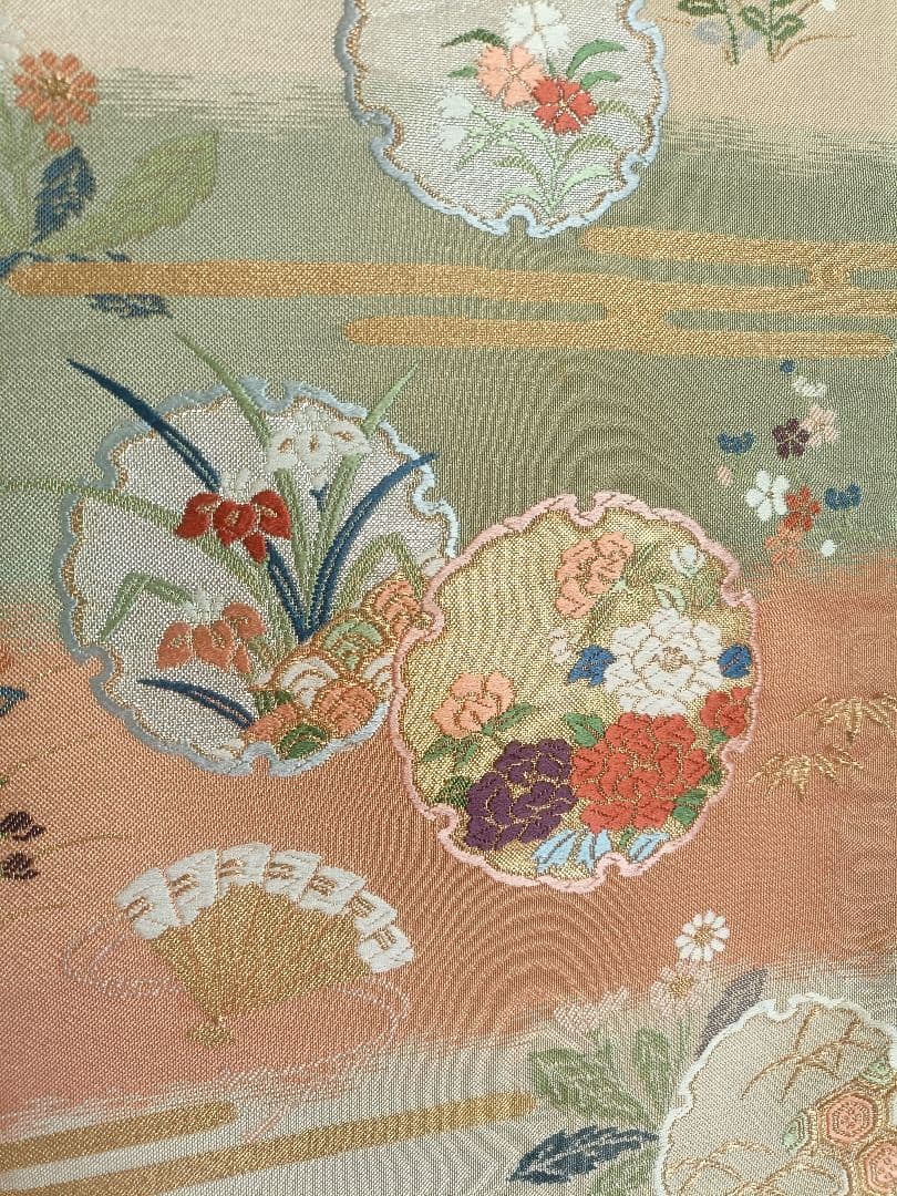 正絹訪問着　フルセット4点　入学式　卒業式　結婚式　宮参り