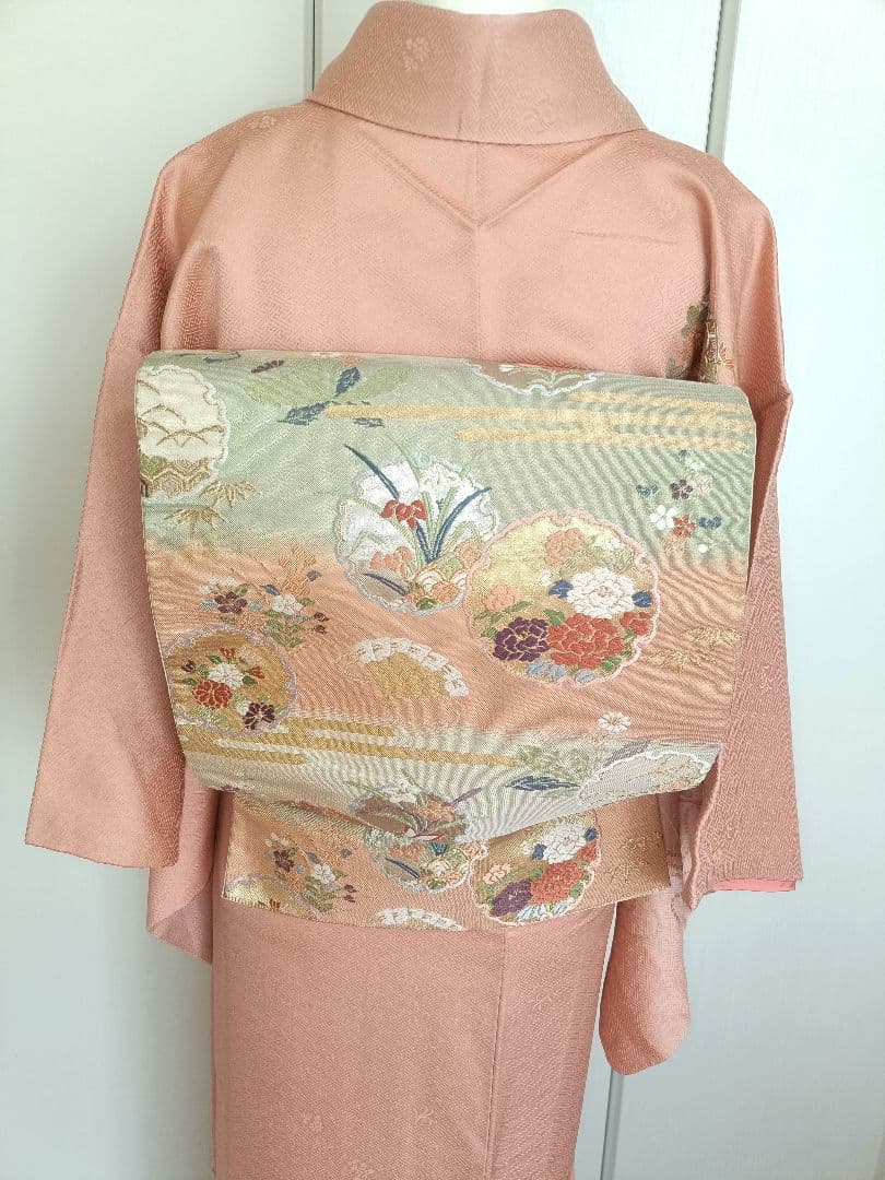 正絹訪問着　フルセット4点　入学式　卒業式　結婚式　宮参り