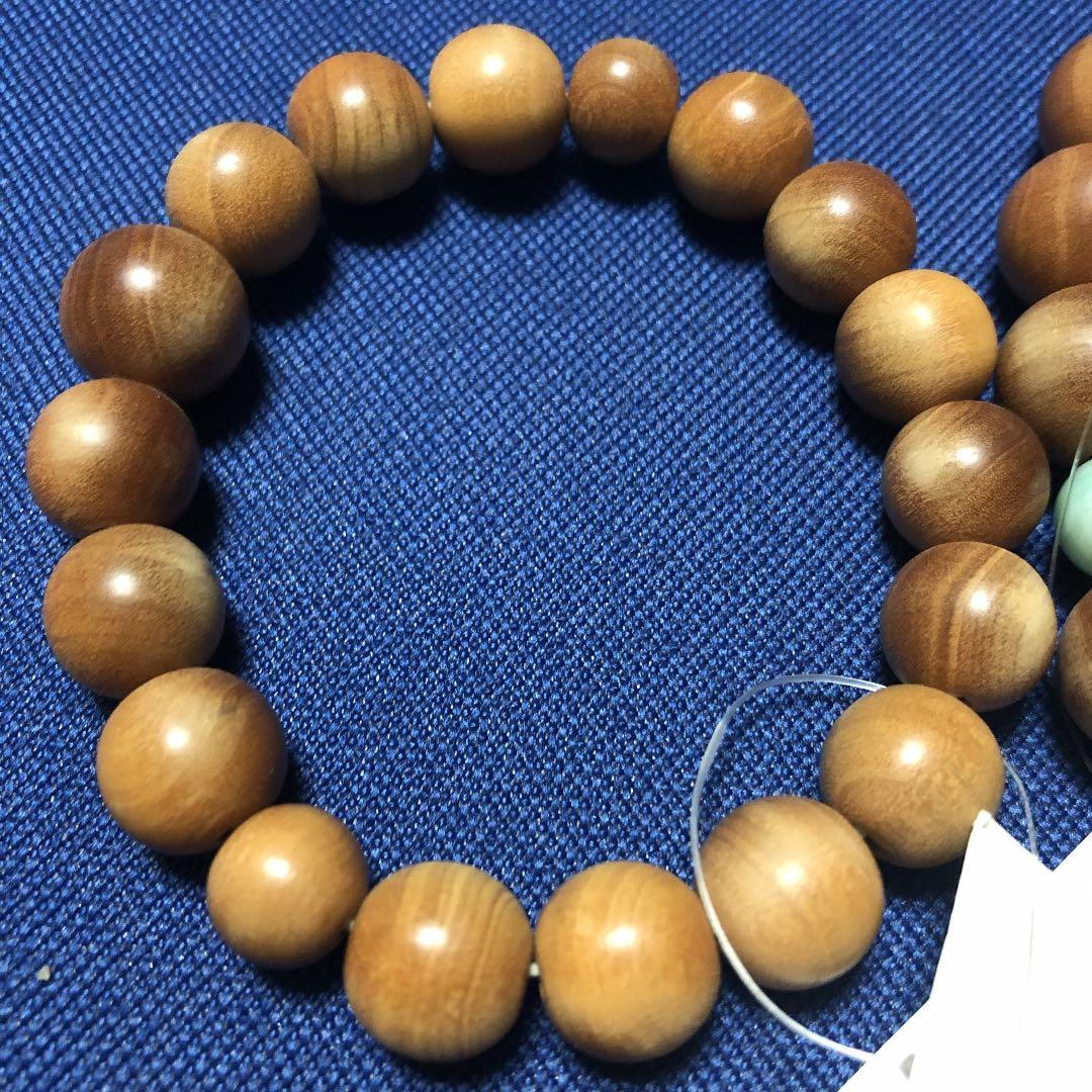 老山白檀　念珠　腕輪セット