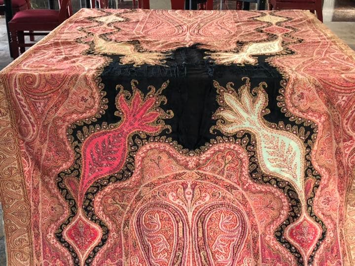 インド綴織カシミールショール