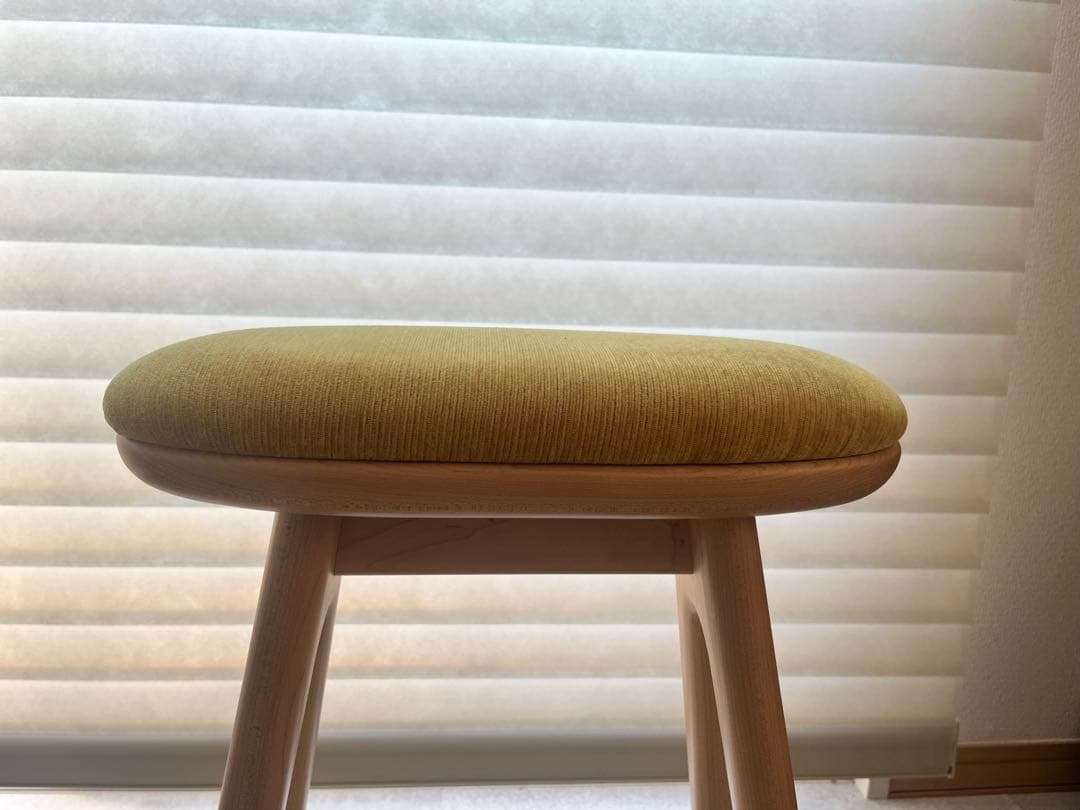 ナガノインテリア　木製スツール 【美品】