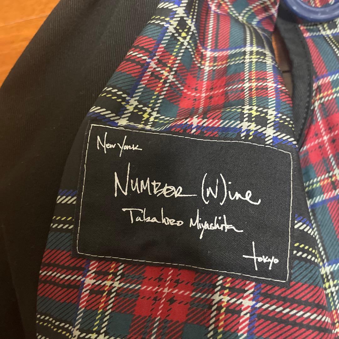 ナンバーナイン　ライダースベスト