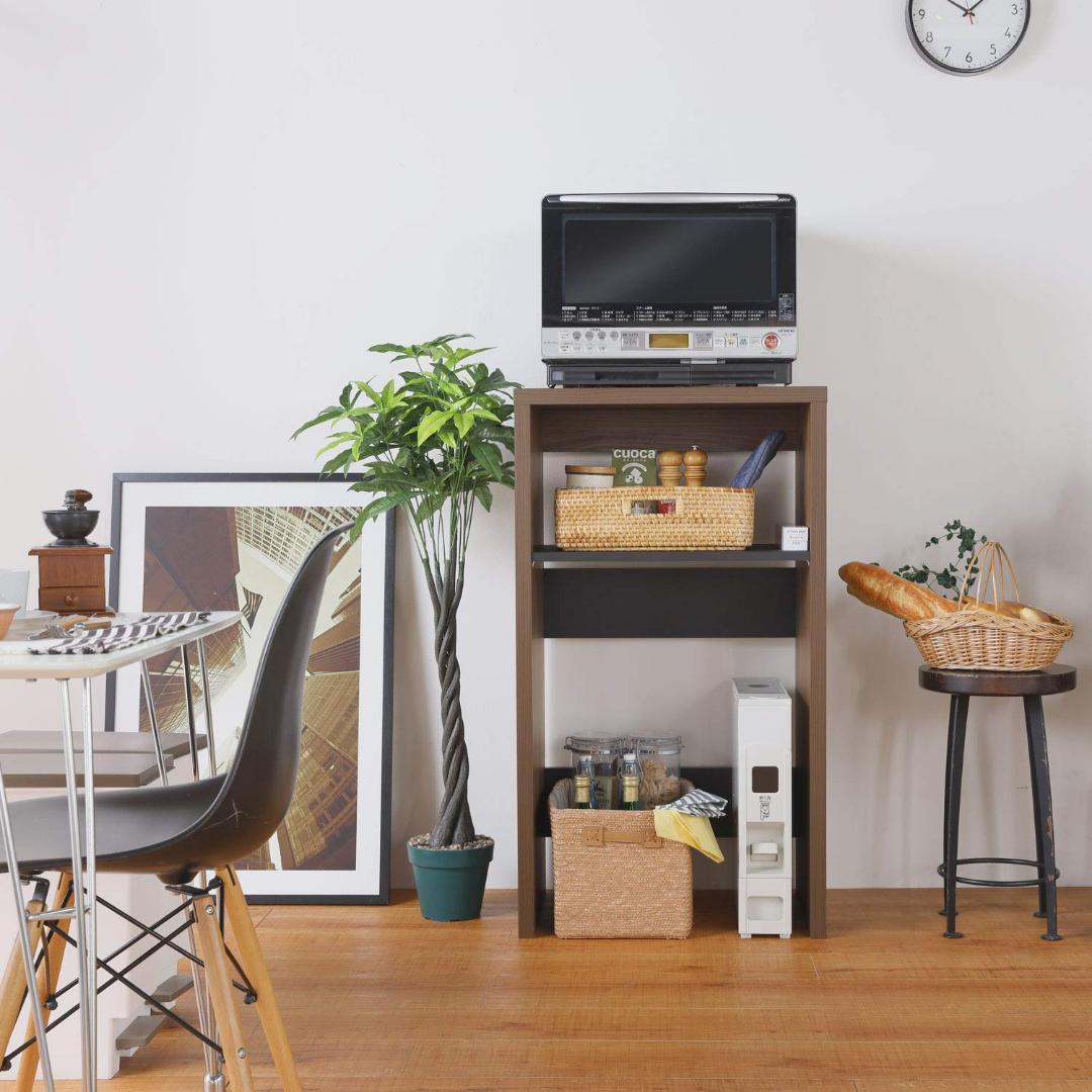 レンジ台 キッチンラック ゴミ箱収納 収納棚