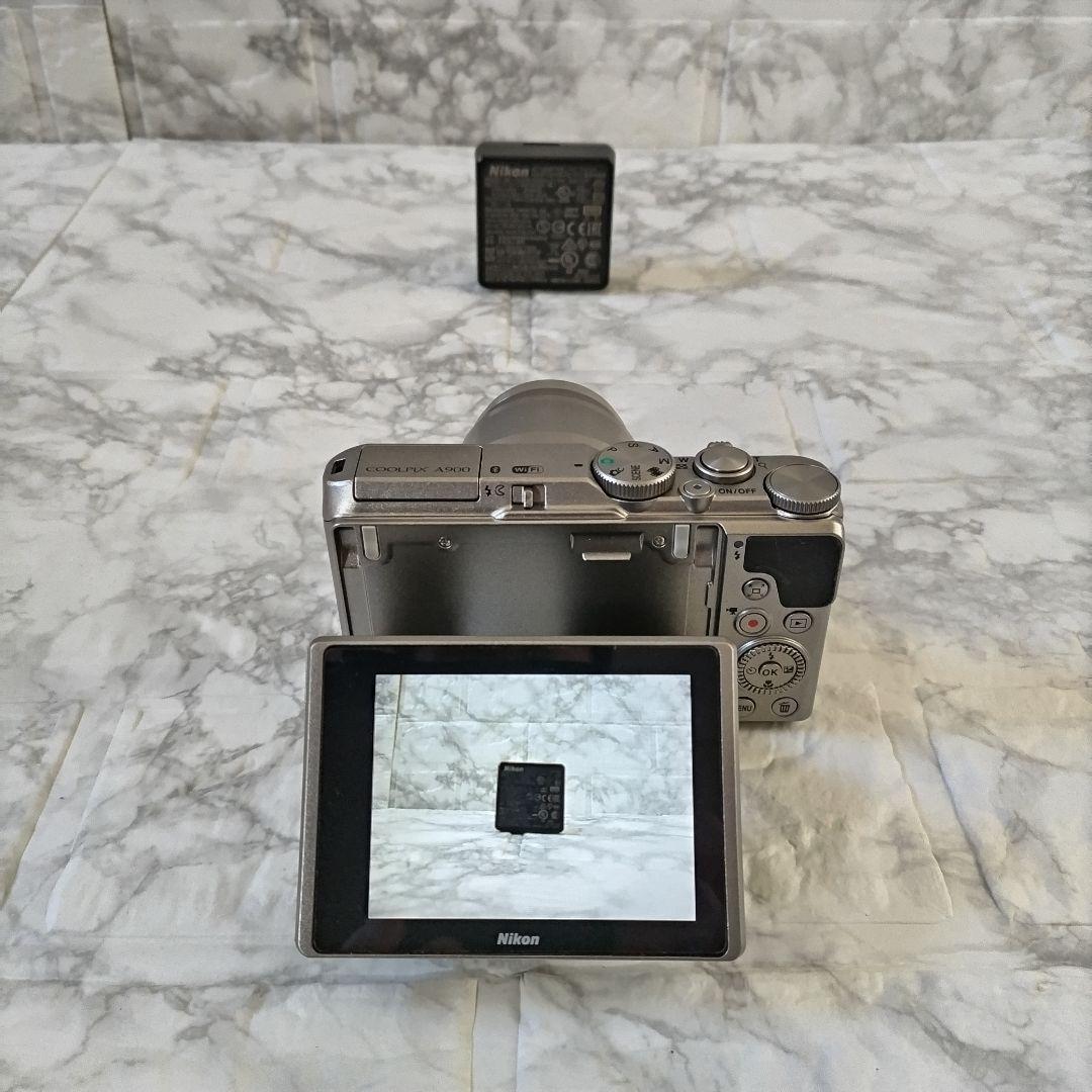 【美品】 ニコン Nikon COOLPIX A900 シルバー