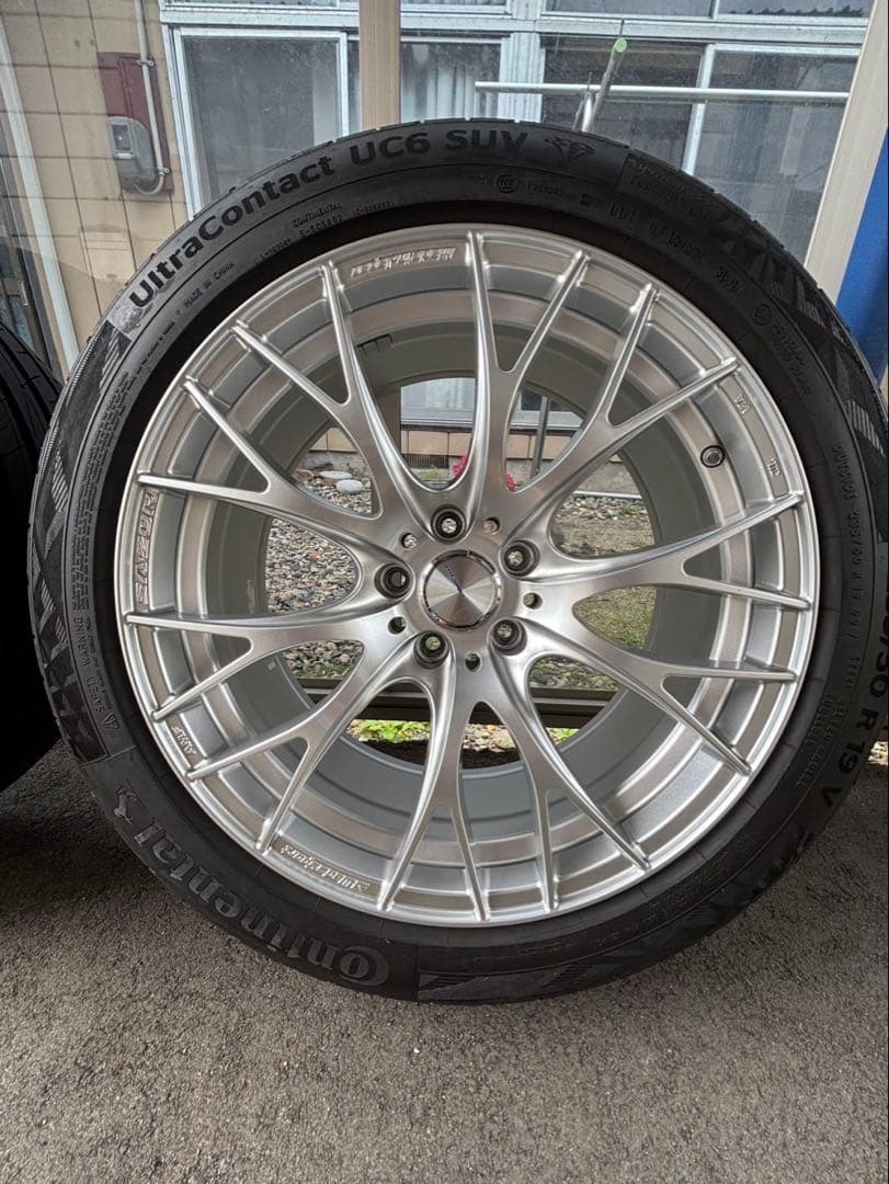 Weds 19インチ ホイールセット 235/50R19 ウェッズスポーツ