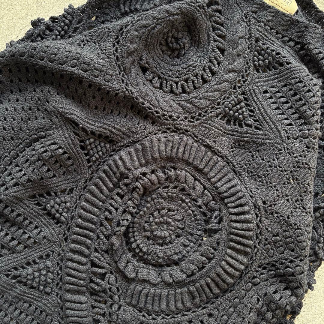 90s Yoshiyuki Konishi ficce 立体デザインニット