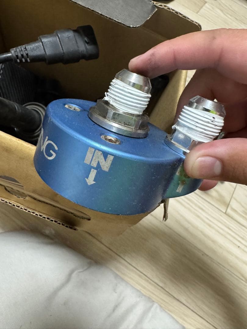 L880KコペンオイルクーラーセットSKIDオイルブロック　フィルタ移設