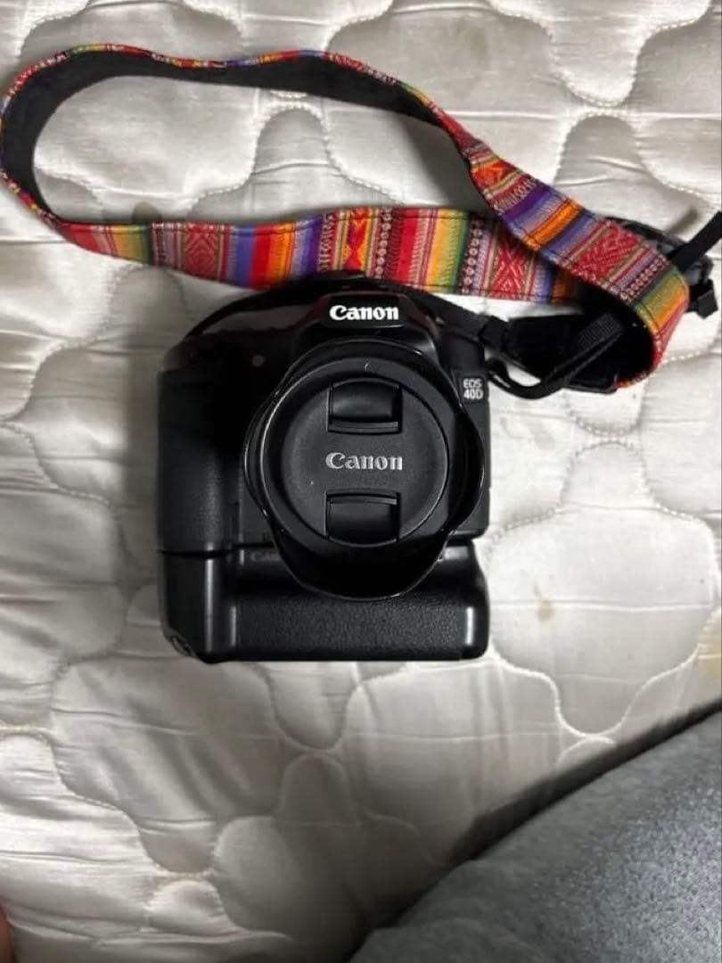【状態優良】Canon EOS 40D 標準・望遠レンズ バッテリーグリップ付き