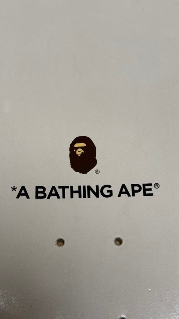 BAPE 蓄光 CAMO SKATEBOARD スケートボード チェア スツール