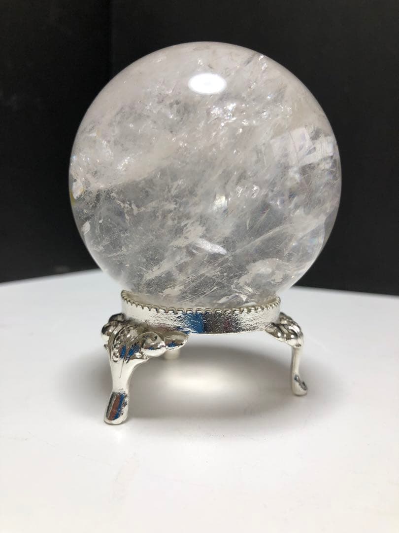 ヒマラヤ産　水晶スフィア