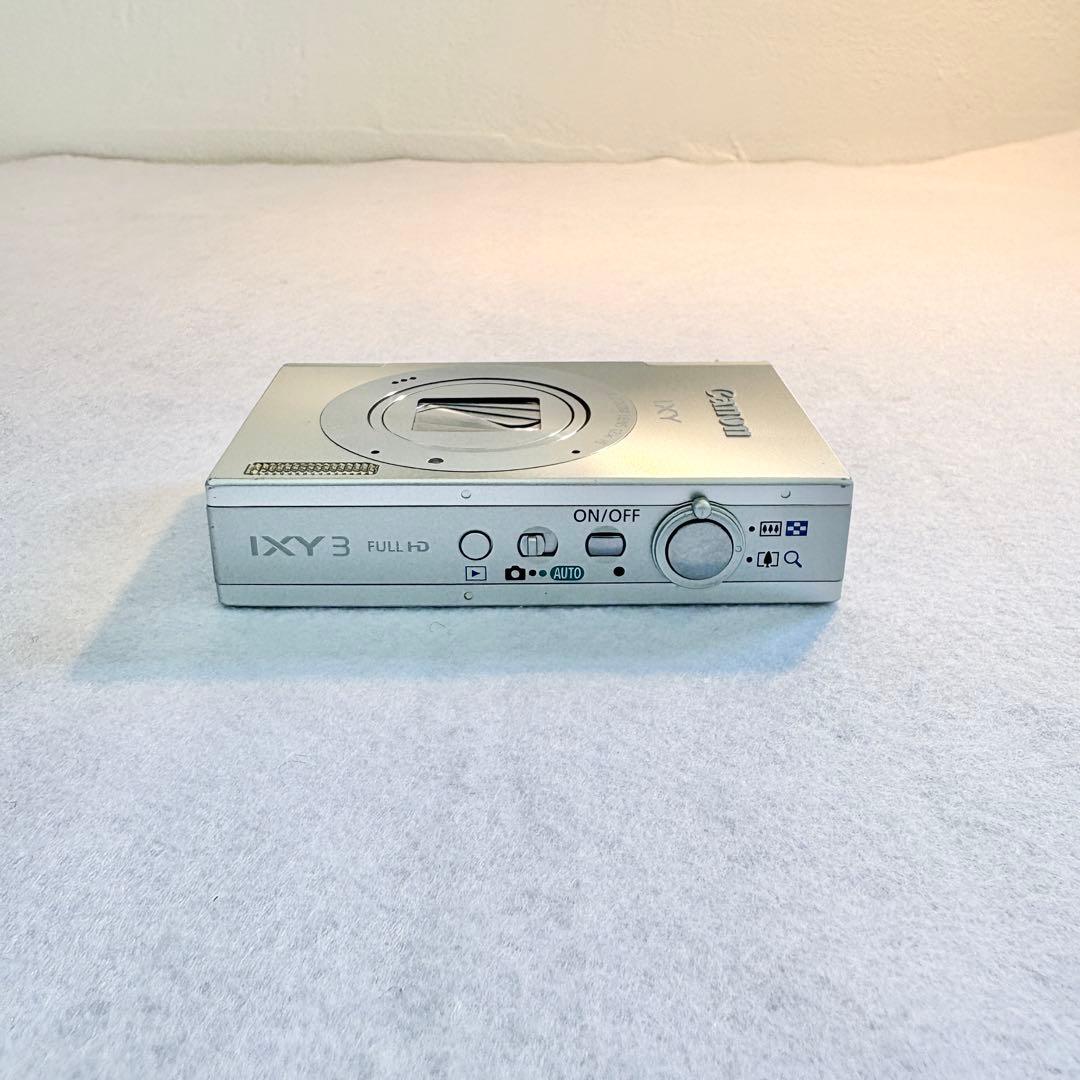 【動作確認済】Canon IXY 3 SL シルバー 12倍ズーム デジカメ