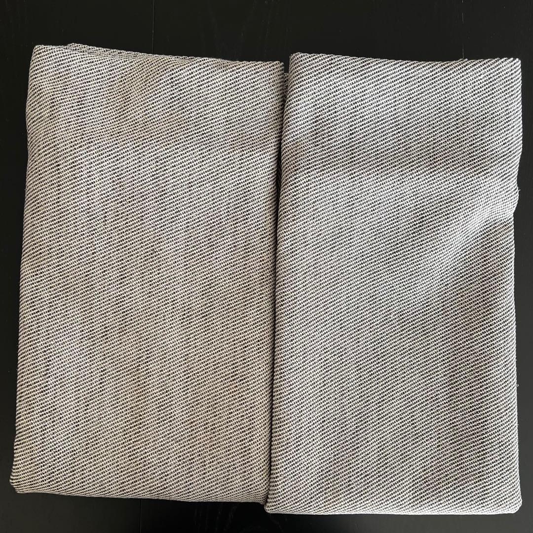 IKEA ソーデルハムン　カバー3人掛け用　ヴィーアルプベージュ／ブラウン