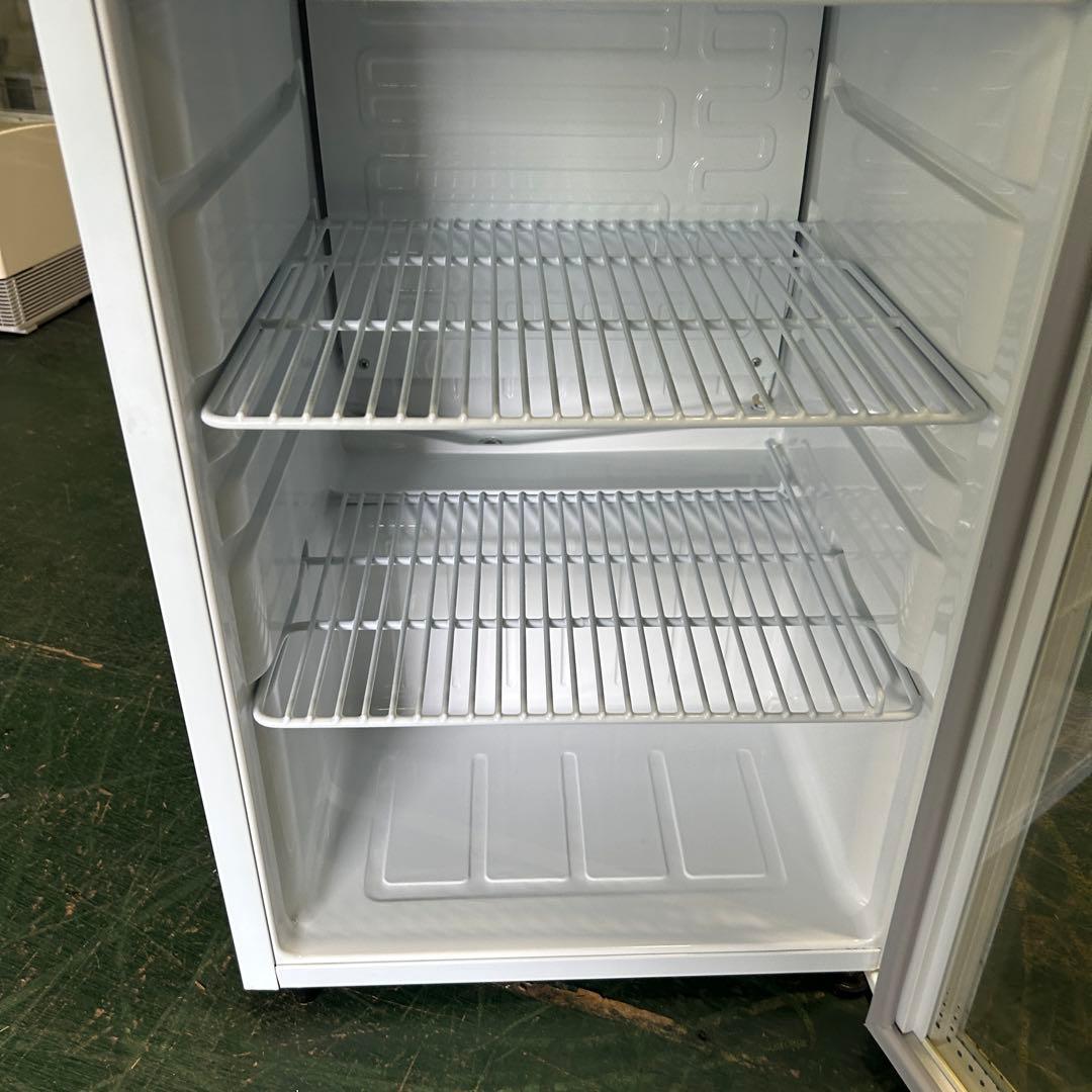 127業務用 冷蔵ショーケース オフィスコンビニ XW-105 左右開き 小型