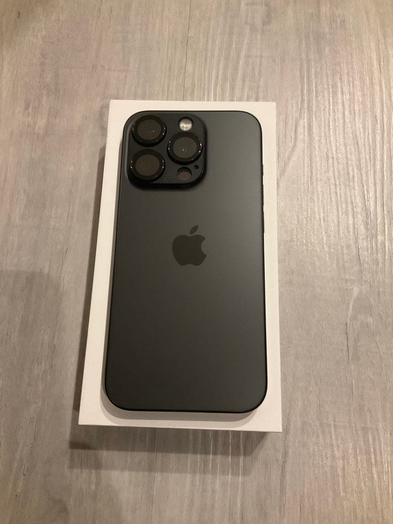 付属付きiPhone 15Pro ブラックチタニウム256GB SIMフリー