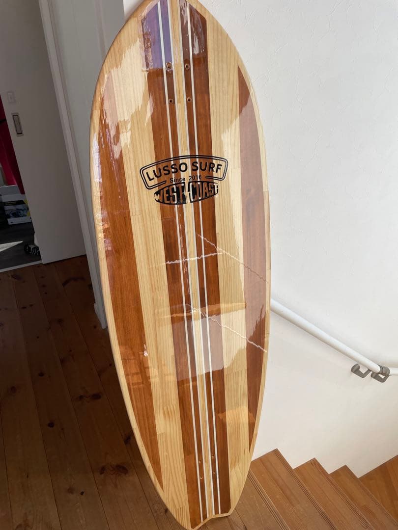 オーダーロングサーフスケート。インテリアオブジェにも！