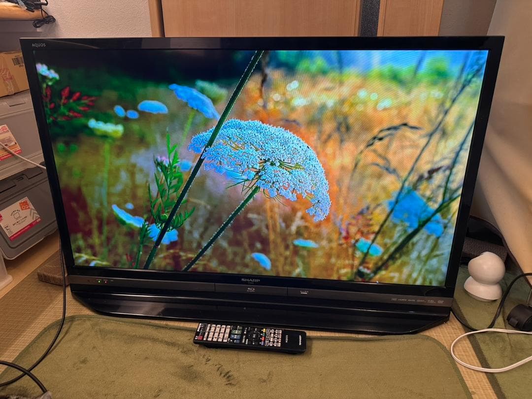 SHARP シャープ　40型　テレビ LC-40DR9 ブルーレイ&HDD内蔵