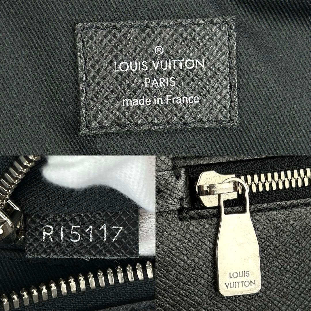 極美品 ルイヴィトン タイガ ポルトドキュマン MM NM M30643 レザー