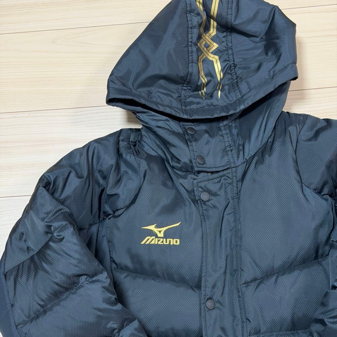 MIZUNO ミズノ ダウンコート ベンチコート ロングダウン M 防寒