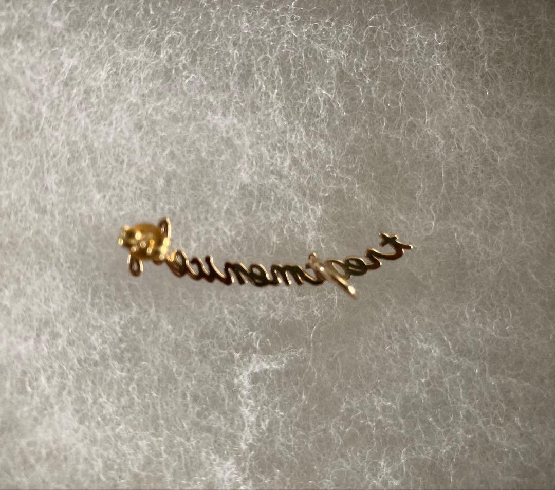 ete×一ツ山佳子コラボ　tattooピアス　右耳用